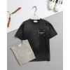 메종마르지엘라 [ M*isonmargiela ] 수입 테이프 프린팅 라운드 반팔 티셔츠 입고