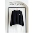 [MAISON KITSUNE] 메종키츠네 남여공용 더블 폭스헤드 자수 로고 라운드 맨투맨 티셔츠