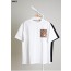[BURBERRY] 버버리 체크 라벨 포켓 코튼 크루넥 티셔츠