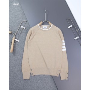 [THOM BROWNE] 톰브라운 셔틀랜드 4바 라운드 니트
