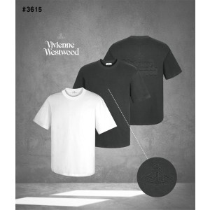 [Vivienne Westwood] 비비안웨스트우드 가슴로고자수 라운드 오버핏 티셔츠