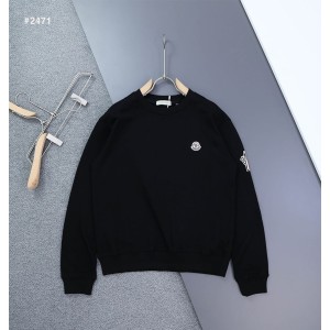 [MONCLER] 몽클레어 그레노블 로고 패치 라운드 맨투맨
