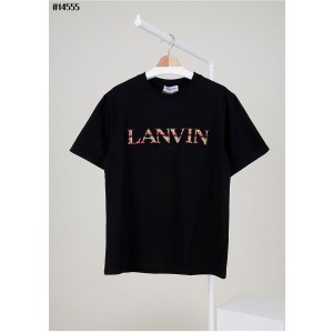 [LANVIN] 랑방 남성 Classic Curb 크루넥 반팔 티셔츠