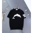 [THOM BROWNE] 톰브라운 돌핀 인타르시아 라운드 반팔 니트