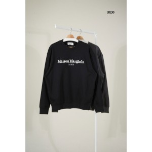 [Maison Margiela] 메종마르지엘라 자수 로고 후면 넘버링 맨투맨