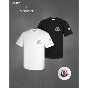 [MONCLER] 몽클레어 그래픽 로고 라운드 티셔츠