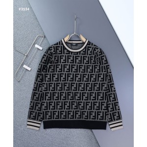 [FENDI] 팬디 FF 자카드 라운드 니트