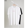 [Maison Margiela] 메종마르지엘라 레드 레터링 로고 코튼 반팔 티셔츠