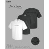 [Maison Margiela] 메종마르지엘라 가슴로고자수 라운드 오버핏 티셔츠