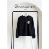 [MAISON KITSUNE] 메종키츠네 남여공용 빅 폭스헤드 태극기 한정판 자수 로고 라운드 맨투맨 티셔츠
