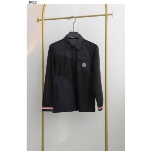 몽클레어 [MONCLER] 몽클레어 나일론 배색 카라 티셔츠 신상입고