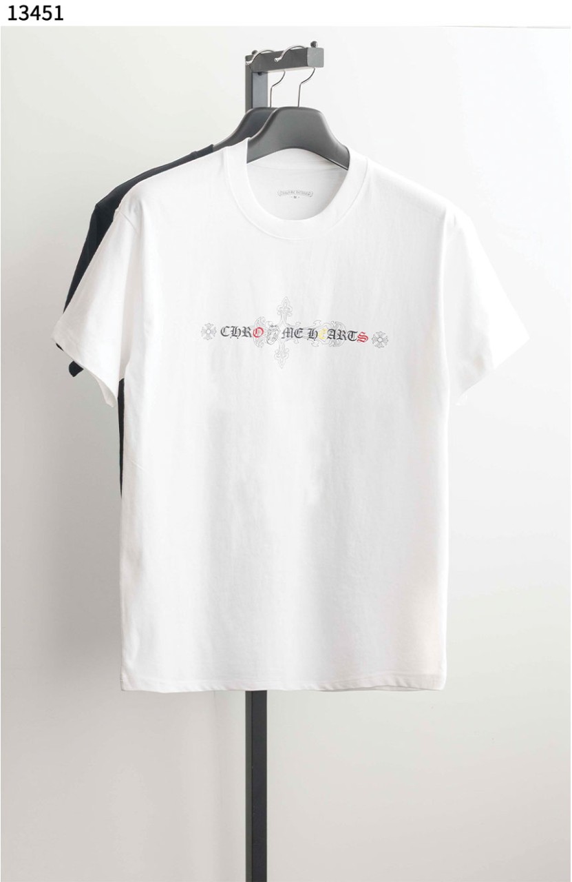 크롬하츠 [Chrome Hearts] 멀티 컬러 크로스 반팔 티셔츠 신상입고