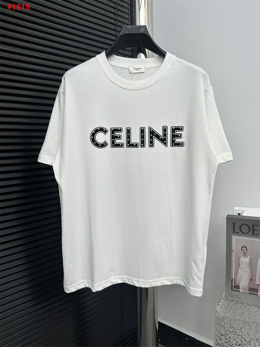 [CELINE] 셀린느 찡 로고 반팔티