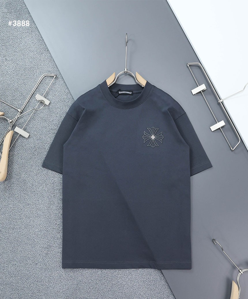 [Chrome Hearts] 크롬하츠 세메터리 멀티 크로스 라운드 반팔 티셔츠