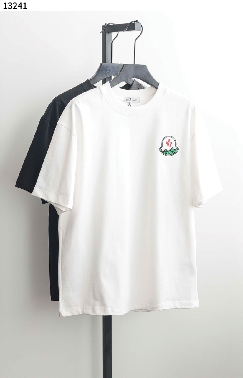 몽클레어 [MONCLER] 오가닉 코튼 라운드 티셔츠 신상입고