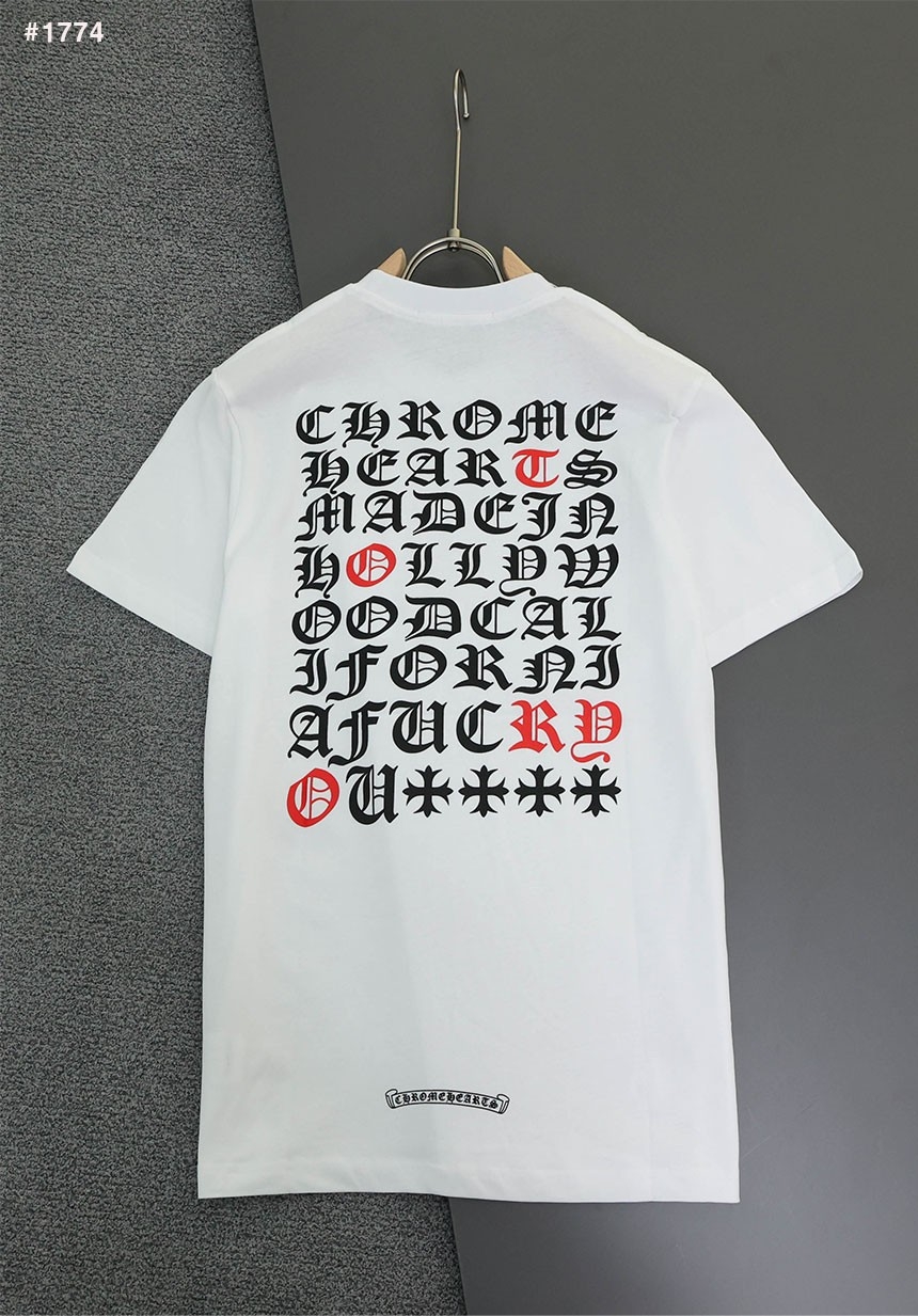 [Chrome Hearts] 크롬하츠 백 레터링 반팔 티셔츠