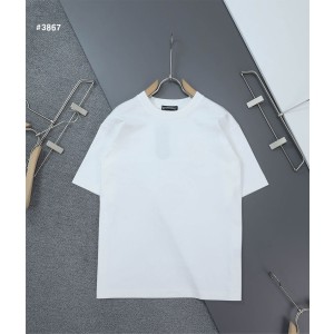 [Chrome Hearts] 크롬하츠 말발굽 십자가 자수로고 라운드 반팔 티셔츠
