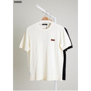 [ZEGNA] 제냐 체스트 라인 베이직 코튼 니트 풀오버