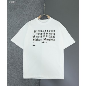 [Maison Margiela] 메종마르지엘라 모자이크 넘버 반팔 티셔츠