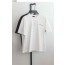 발렌시아가 [BALENCIAGA] 자수 웨이브 로고 오버 반팔 티셔츠 신상입고