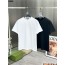 [BALENCIAGA] 발렌시아가 BB 엠브로이드 백 로고 숏 슬리브 티셔츠