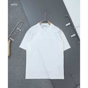[MONCLER] 몽클레어 클래식 자수로고 라운드 티셔츠