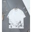 [LOUIS VUITTON] 루이비통 넥 레터링 모노그램 스모크 라운드 반팔 티셔츠