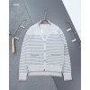 [THOM BROWNE] 톰브라운 밀라노 스티치 스트라이프 브이넥 가디건