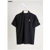 [MONCLER] 몽클레어 그레노블 로고 패치 코튼 폴로 셔츠