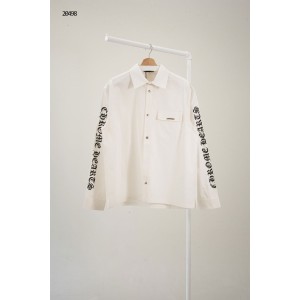 [Chrome Hearts] 크롬하츠 암 레터링 포인트 버튼 셔츠