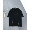 [PHILLIPP PLEIN] 필립플레인 지퍼 패디드 라운드 반팔 티셔츠