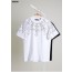 [Chrome Hearts] 크롬하츠 크리스탈 디테일 세메터리 그래픽 코튼 크루넥 티셔츠