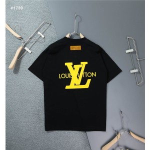 [LOUIS VUITTON] 루이비통 LV 블럭패치 클래식 반팔 티셔츠
