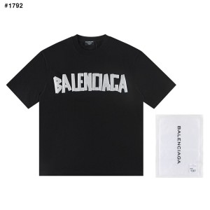 [BALENCIAGA] 발렌시아가 뉴 테이프 타입 반팔 티셔츠