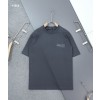 [BALENCIAGA] 발렌시아가 빈티지 웨이브자수 로고 라운드 반팔 티셔츠