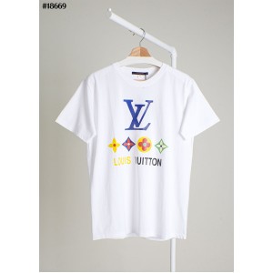[Louis Vuitton] 루이비통 컬러풀 모노그램 숏 슬리브 그래픽 티셔츠
