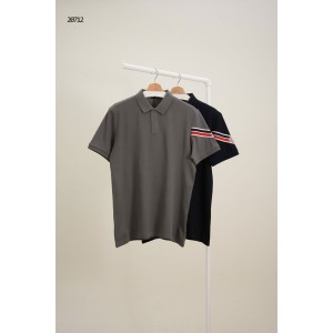 [MONCLER] 몽클레어 슬리브 시그니처 라인 패치 폴로 셔츠