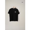 [MONCLER] 몽클레어 크랙 아웃라인 미니 로고 반팔 티셔츠