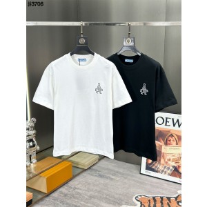 [PRADA] 프라다 마르파 씨티 그래픽 자수 로고 숏 슬리브 티셔츠