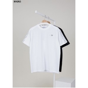 [DIOR] 크리스찬 디올 디어 디올 사이드 오블리크 코튼 티셔츠