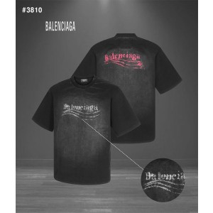 [BALENCIAGA] 발렌시아가 크레용 폴리티컬 워싱 티셔츠 오버핏
