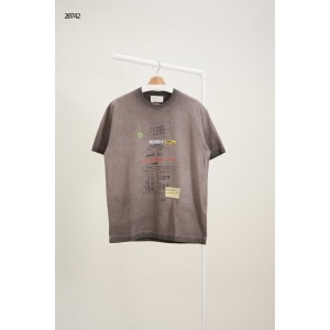 [Maison Margiela] 메종마르지엘라 세컨드 라인인 MM6 데미지 워싱 반팔 티셔츠