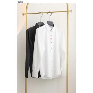 톰브라운 [Thom Browne] 솔리드 포플린 남성 베이직 셔츠  신상입고