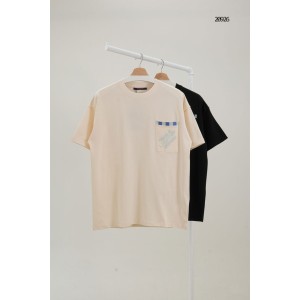 [LOUIS VUITTON] 루이비통 25ss 엠벨리시드 코튼 크루넥 반팔 티셔츠