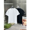 [Maison Margiela] 메종마르지엘라 스티치 넘버링 자수 로고 숏 슬리브 티셔츠