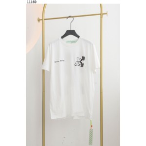 [off white] 오프화이트 그래비티 로고 반팔 티셔츠