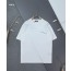 [BALENCIAGA] 발렌시아가 빈티지 웨이브자수 로고 라운드 반팔 티셔츠