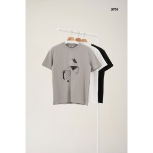 [HERMES] 에르메스 아트워크 호스 그래픽 반팔 티셔츠