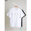 [OFF-WHITE] 오프화이트 레인보우 드로잉 에로우 그래픽 코튼 크루넥 티셔츠