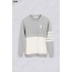 [THOM BROWNE] 톰브라운 홀리데이 자카드 배색 울 블렌드 니트 풀오버